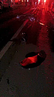 Motociclista morre após bater de frente com Amarok na BR-376, em MS