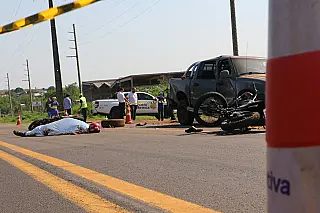 Motociclista que morreu em acidente na BR-163 seguia para o trabalho