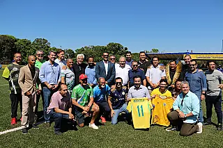 Dirigentes veem novo momento para o futebol de MS após visita de Samir