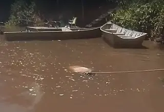Homem é encontrado morto boiando no Rio Miranda entre Anastácio e Bonito