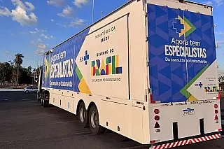 Carretas do SUS já atenderam 8 mil pessoas e realizaram 15 mil procedimentos em MS