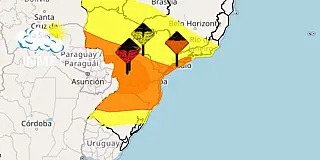 Mato Grosso do Sul entra na rota de risco para tornados a partir desta quinta-feira