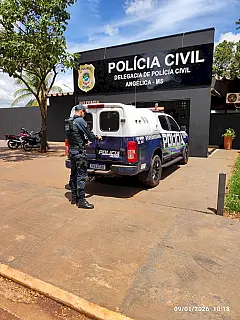 Veículo some do Detran e homem é preso dentro do pátio em Angélica