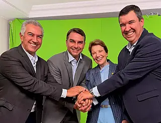 Riedel vai a Brasília para reforçar apoio a Flávio Bolsonaro no segundo turno