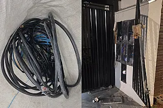 Ladrão de fios é preso após arrombar padrões de energia de casas no Nova Lima