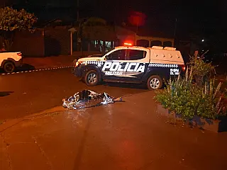 Homem de 25 anos é executado a tiros em frente de casa em Maracaju