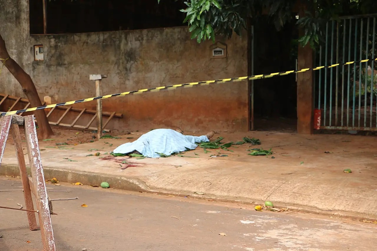 Idoso de 73 anos morre após queda de escada durante poda de árvore em Campo Grande