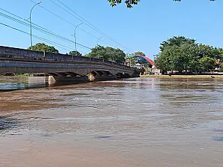 Imasul emite alerta após Rio Taquari se aproximar de nível de emergência
