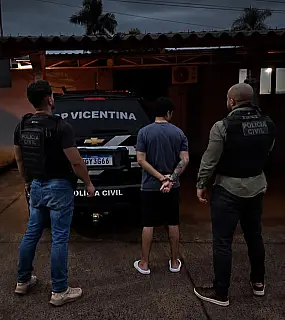 Foragido há dois anos, condenado por estupro da própria filha é preso em Vicentina