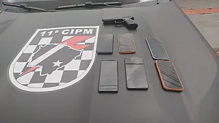 Dois homens são presos e adolescente é apreendido após roubo de celulares em Campo Grande