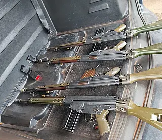 PRF apreende 4 fuzis e mais de 6 toneladas de maconha em Naviraí