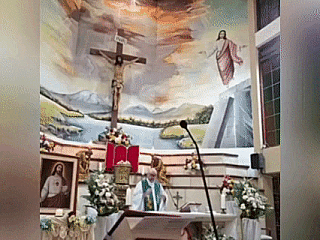 Padre refletiu sobre a morte em missa antes de morrer atingido por cruz