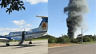 Queda de avião da Polícia Militar deixa três mortos em Minas Gerais