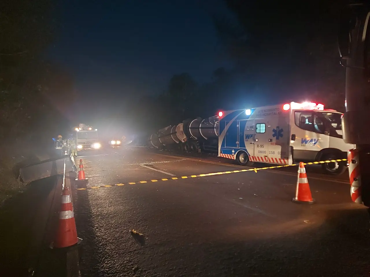 Vítimas de colisão frontal entre caminhonete e carreta na BR-158 são identificadas em Paranaíba