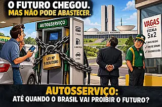 Opinião - Autosserviço: Até quando o brasil vai proibir o futuro?