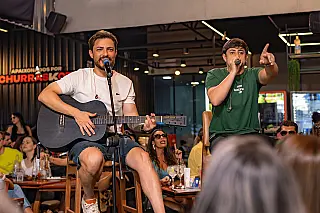 Lucas & Higor gravam novo audiovisual com Luan Pereira em Nova Andradina