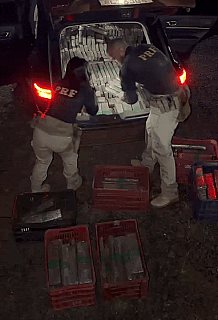 PRF apreende mais de 1 tonelada de maconha após perseguição em Campo Grande