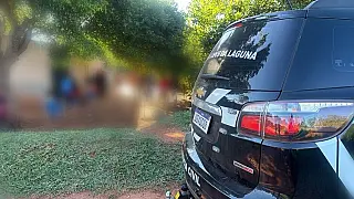 Homem é morto a tiros na frente da família em Jardim