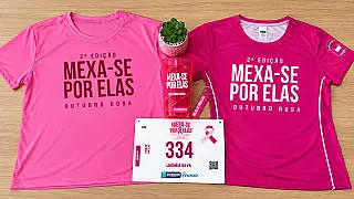 Kits da corrida “Mexa-se por Elas” são entregues nesta sexta em Dourados