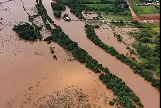 Chuvas intensas elevam rios em MS e provocam cheia atípica para outubro