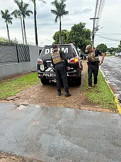 Polícia prende dois homens foragidos por estupro durante operação em Aquidauana