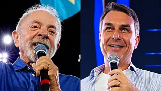 Flávio Bolsonaro aparece com 52,7% contra 47,3% de Lula no segundo turno, aponta pesquisa